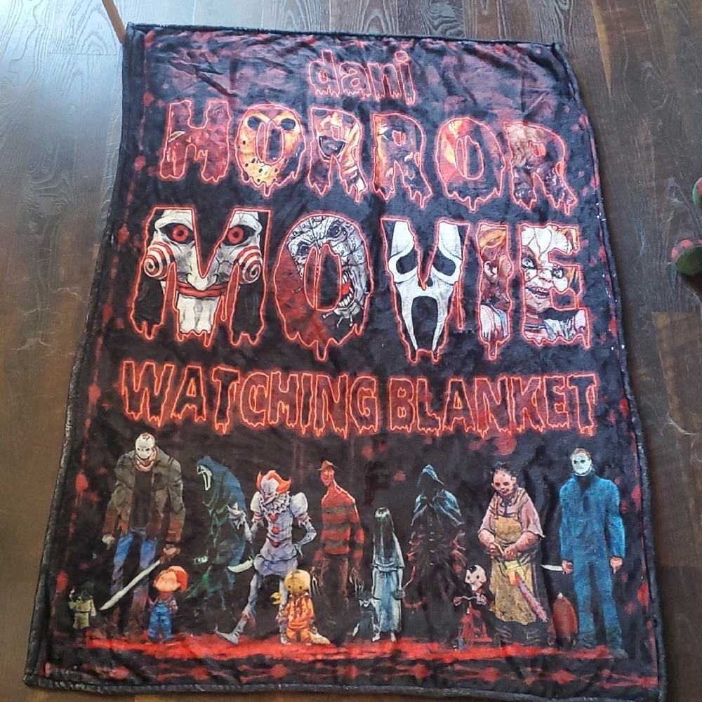 Horror Movie Watching Blanket